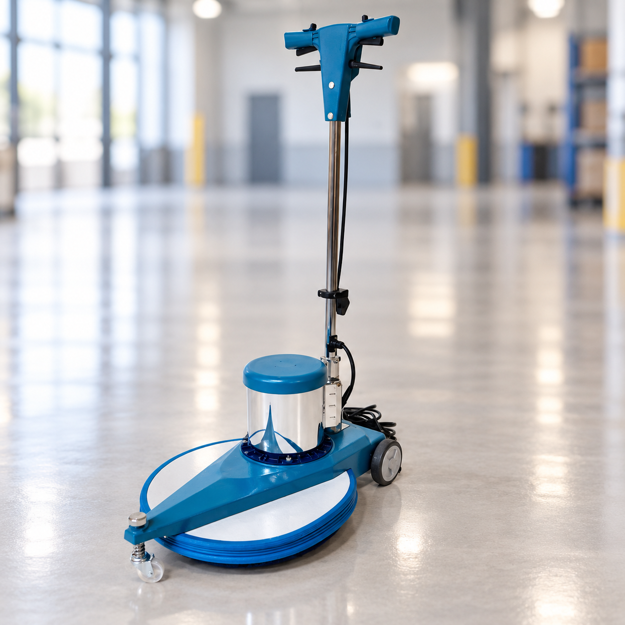 GoWestern high-speed burnisher for resilient floor finishes